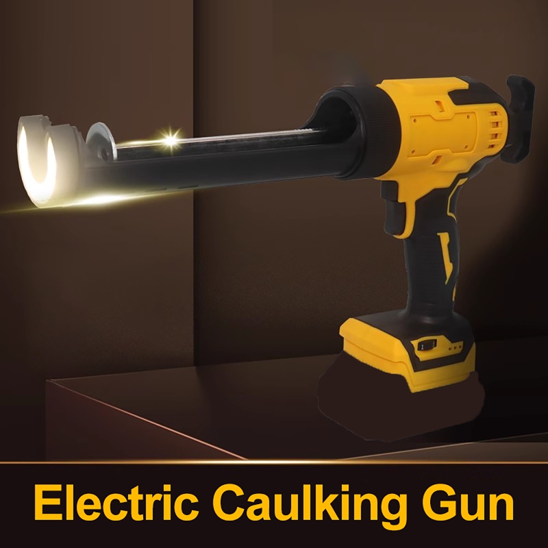 Power Tools Dewalt - デウォルト21Vバッテリー対応 電動コーキングガン セメント用 6段階速度調整 ガラス接着剤 シーラントツール
