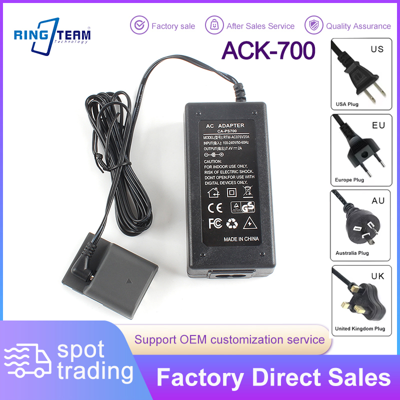 Power Xt Tools - ACK-700 AC電源キット DR-700 ダミーバッテリー DC電源 キヤノン