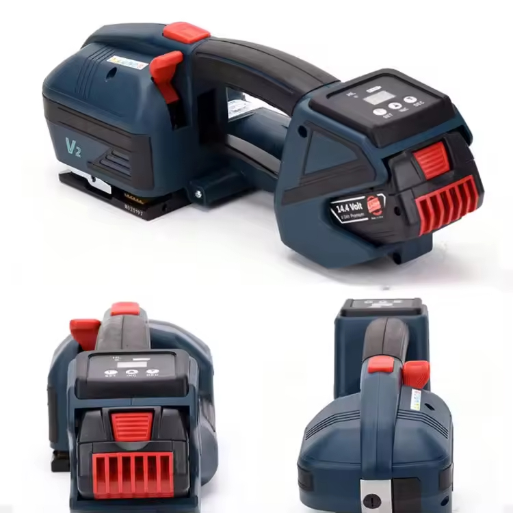 Power Tools In Electrical - 工場販売 バッテリー駆動式電動ハンドヘルドプラスチック製スチール製結束機 PET/PPストラップ用