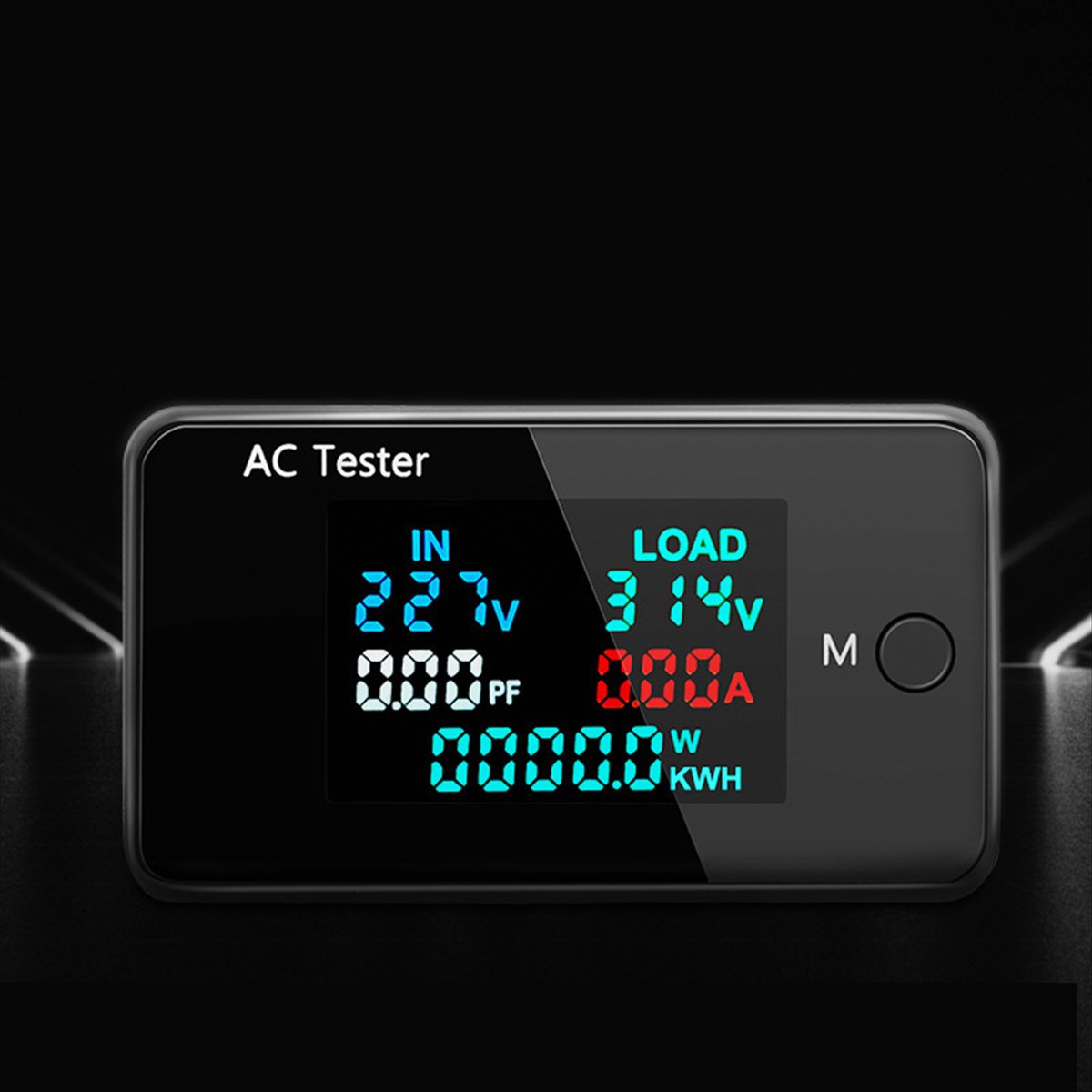 Power Tools Mall - MALL KWS-AC305 ワットメーター パワーメーター デュアル電圧計 AC