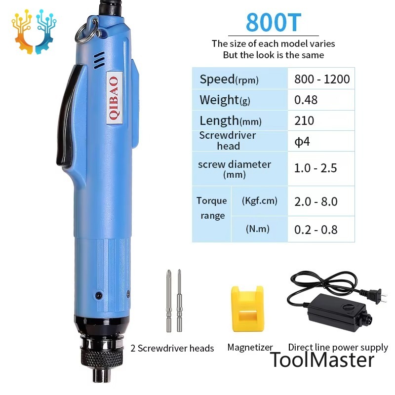 Power Tools In Electrical - 【2026】800T自動電動ドライバーハンドドリル電動工具電動ドライバー工業用精密