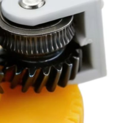 Power Tools Yellow And Black - BambuLab用エクストルーダーギア P1P用 X1C X1E用 3Dプリンター用 硬化鋼製ボディ