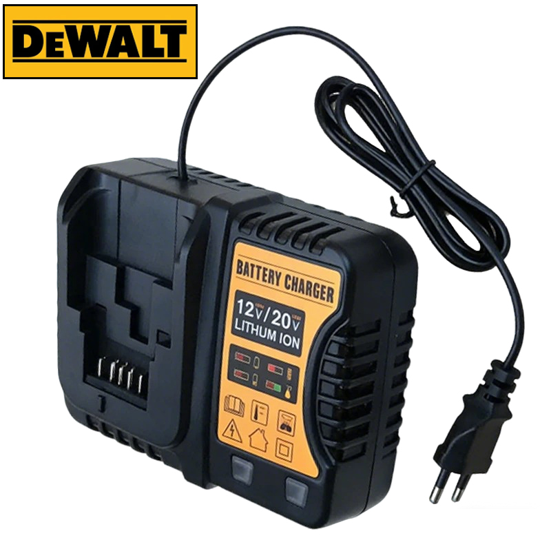 Power Tools Dewalt - 12V/20Vリチウム充電器 Dewalt 3A急速充電電動工具充電器 EU/USプラグ バッテリー充電器
