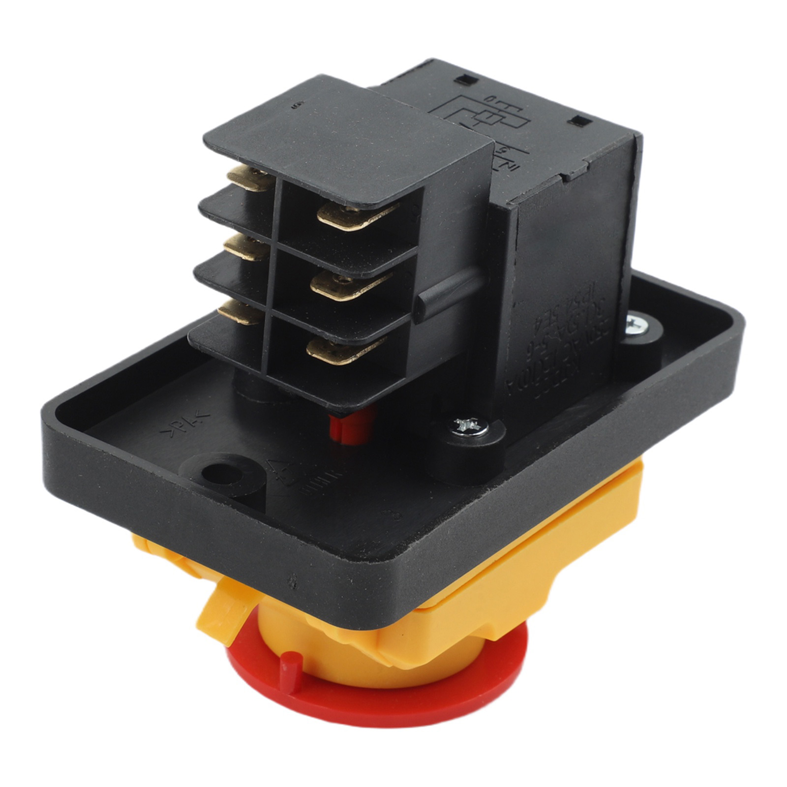 Power Tools Yellow And Black - 220V 押しボタンスイッチ工業用押しボタンスイッチカラー黄色、黒色押しボタンスイッチ電動工具用コンパクトサイズ