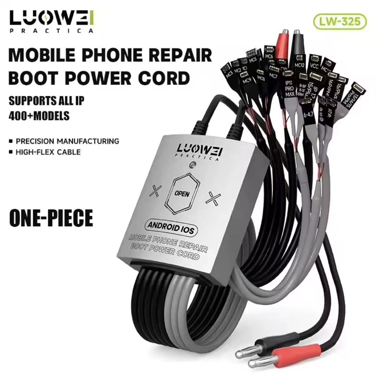 Xiaomi Power Tools - LUOWEI LW-325高速電源起動ケーブル iPhone 6-16 Pro Max