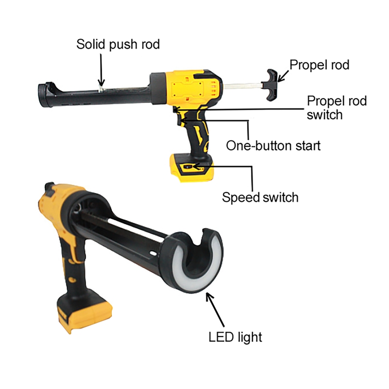 デウォルト21Vバッテリー対応 電動コーキングガン セメント - Power Tools Dewalt のレビューと価格