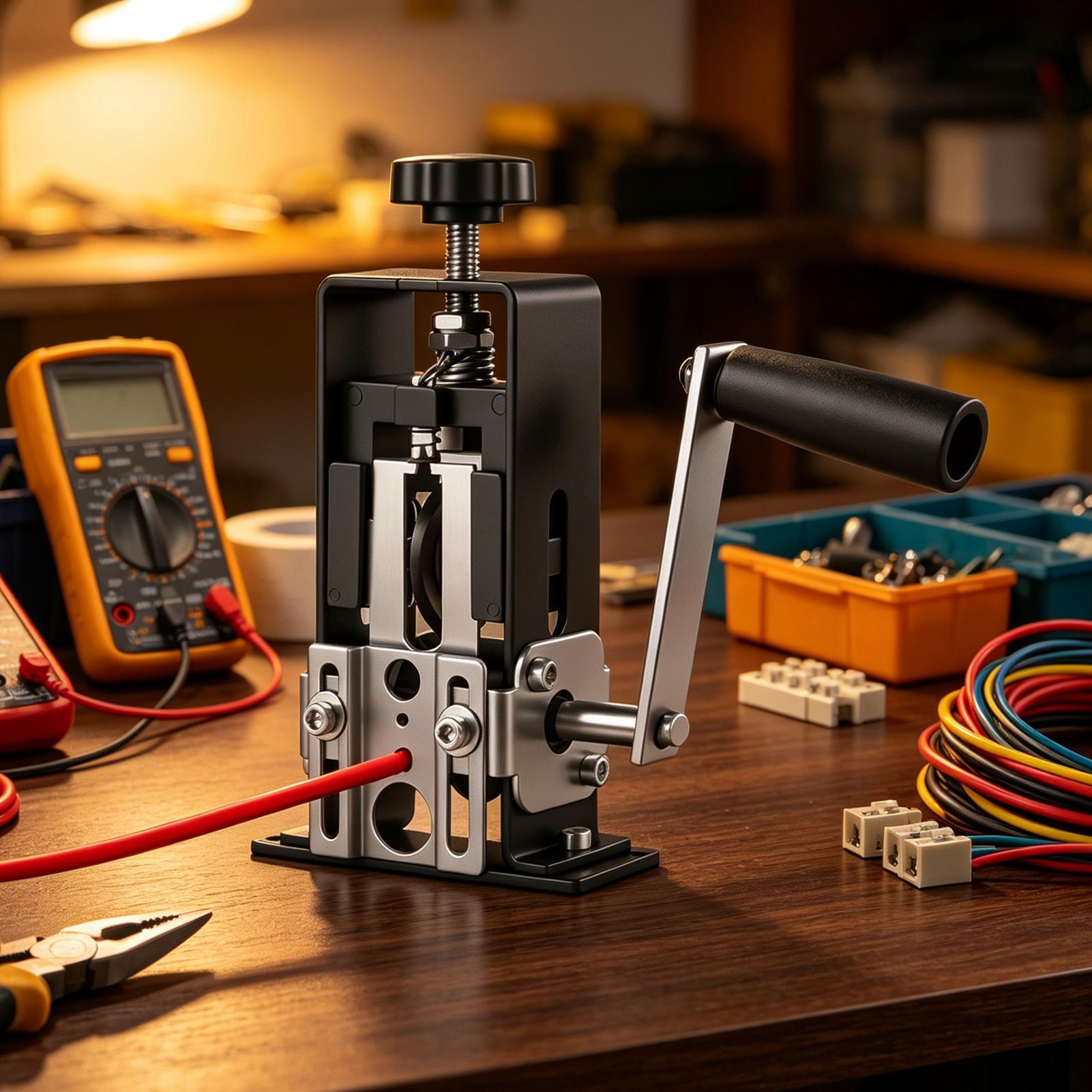 銅線ストリッパーツール、ドリル式手動クランク銅ケーブルツール - Power Tools In Electrical のレビューと価格
