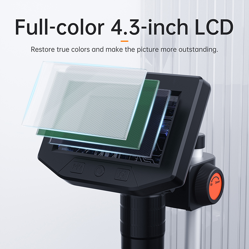 1000倍ズーム 4.3インチLCD顕微鏡 1080P HD - Power Tools Zoom のレビューと価格