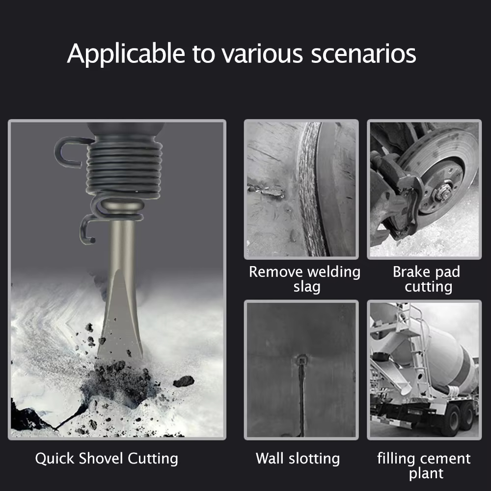 産業用強力エアハンマー ハンドルストレートタイプ エアチゼル - Power Tools Manufacturers のレビューと価格