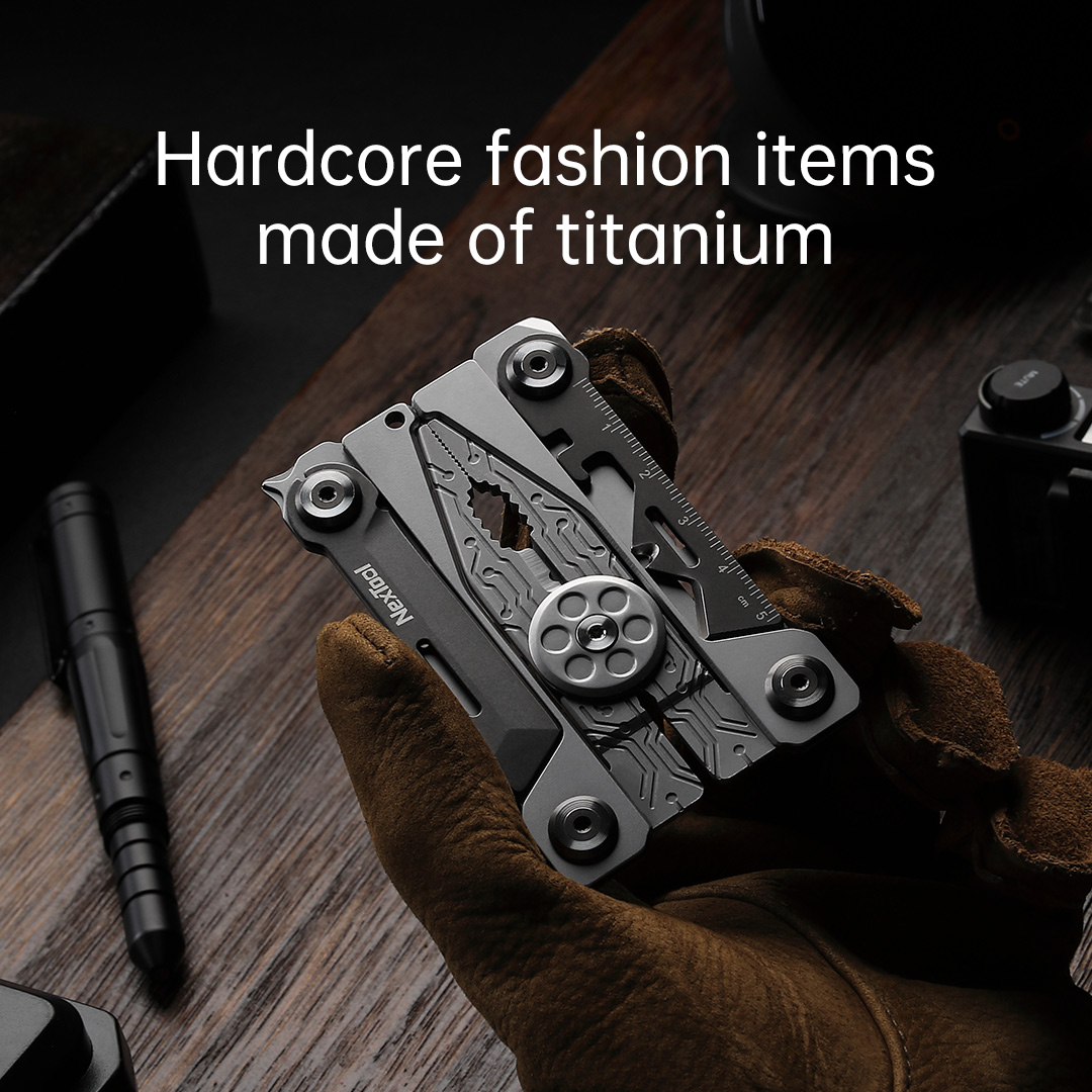 Nextool-ポータブル多機能プライヤー、シルバーブレード - Xiaomi Power Tools のレビューと価格