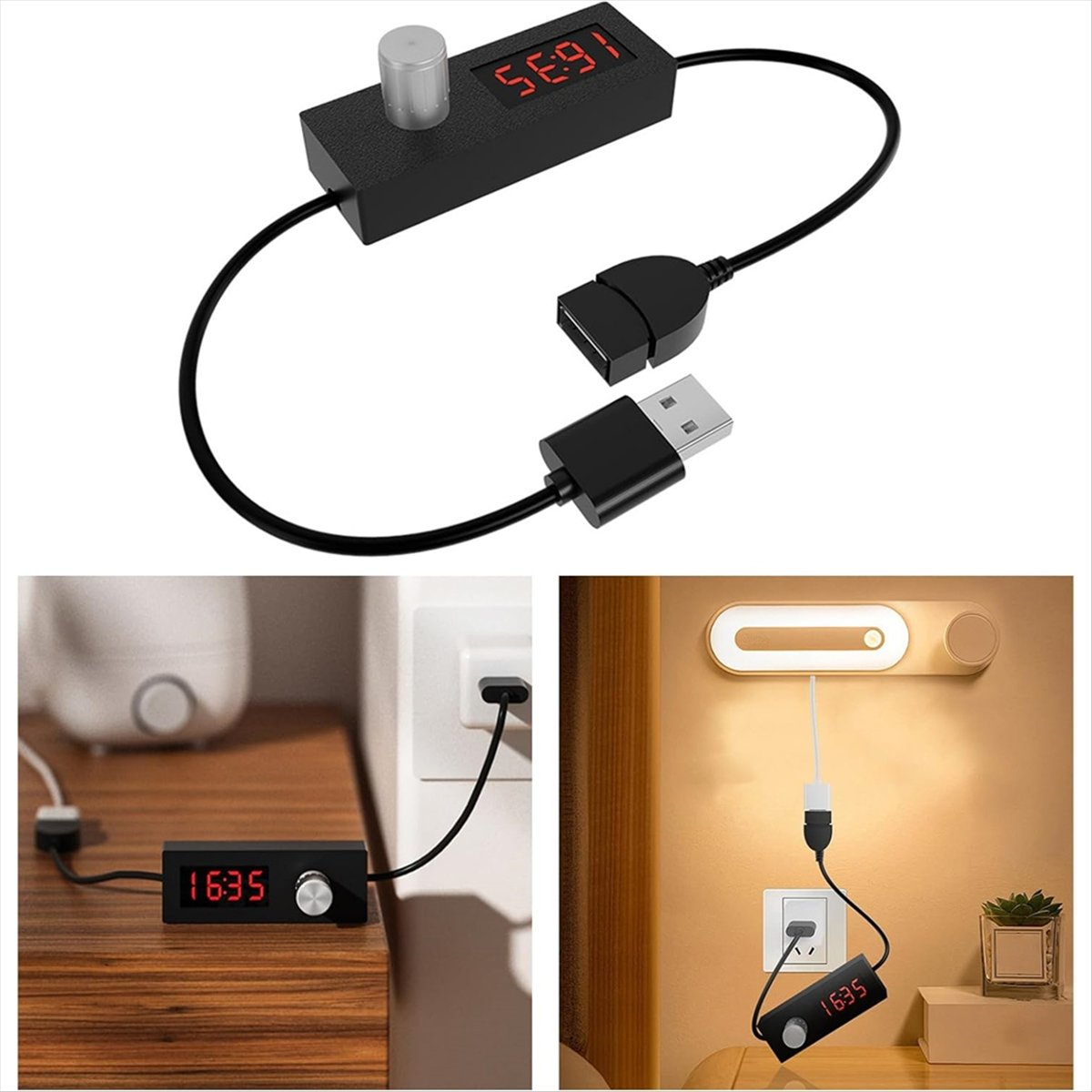 MALL USB タイマー スイッチング コード ワイヤーは - Power Tools Mall のレビューと価格