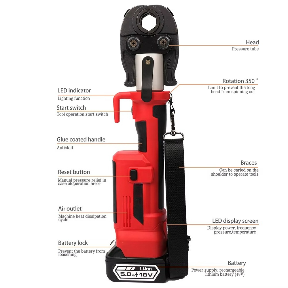 SD1930工場カスタマイズ可能バッテリー式油圧電動パイプ圧 - Power Tools In Electrical のレビューと価格