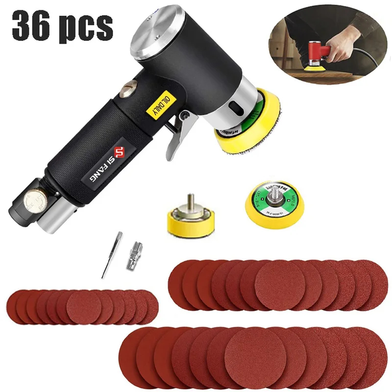36個入り オービットエアサンダー ミニ空気圧式 1/2/3 - Power Tools Manufacturers のレビューと価格