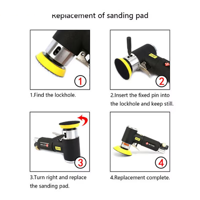 36個入り オービットエアサンダー ミニ空気圧式 1/2/3 - Power Tools Manufacturers のレビューと価格