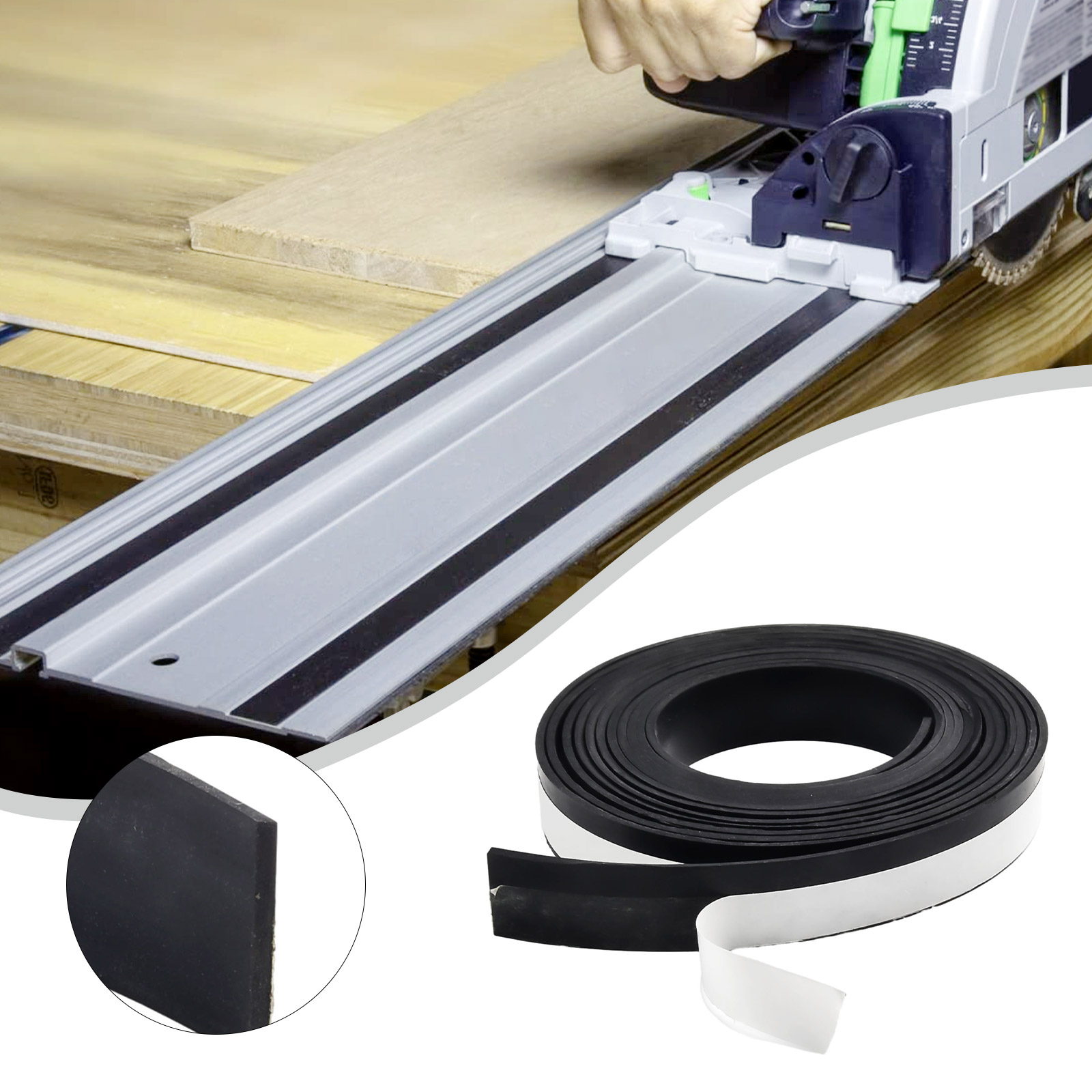 3 メートルのスプリンターガード交換ストリップ POWERT - Power Tools Festool のレビューと価格