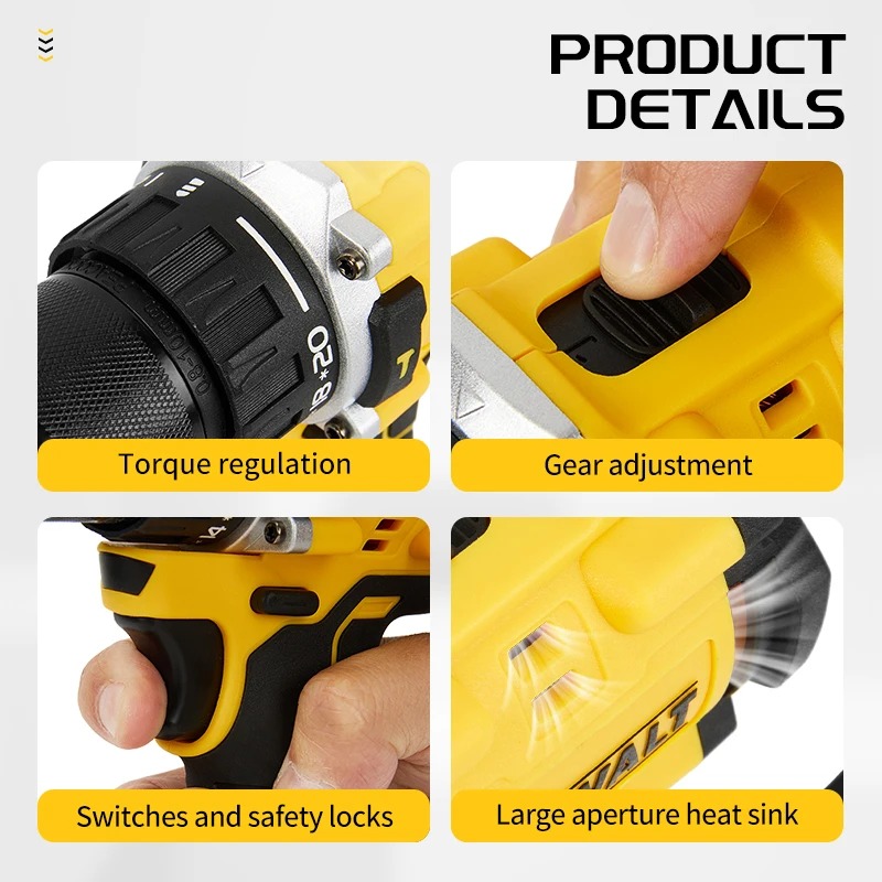 新型2026年製 DEWALT DCD805 ハンドインパク - Power Tools Dewalt のレビューと価格