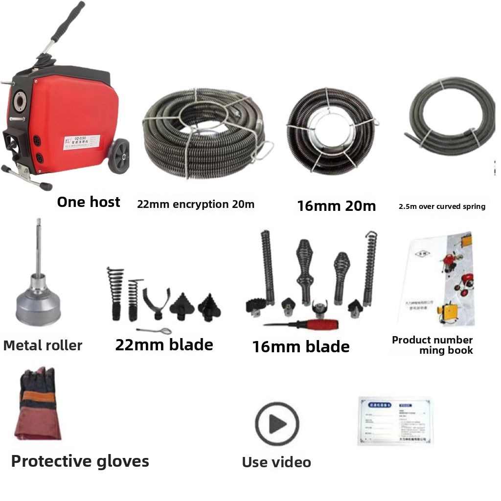 K160プロフェッショナル高出力電動排水管洗浄機モデル、新し - Power Tools In Electrical のレビューと価格