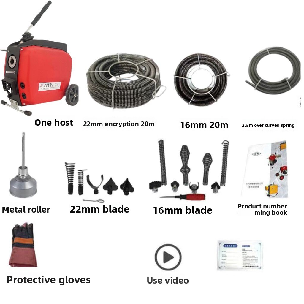 K160プロフェッショナル高出力電動排水管洗浄機モデル、新し - Power Tools In Electrical のレビューと価格