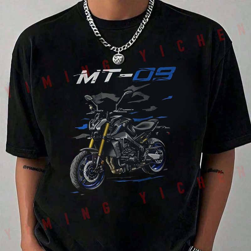 MT09 ロゴ付きの強力なオートバイ Tシャツモトライダーズ - Power Tools Logo のレビューと価格