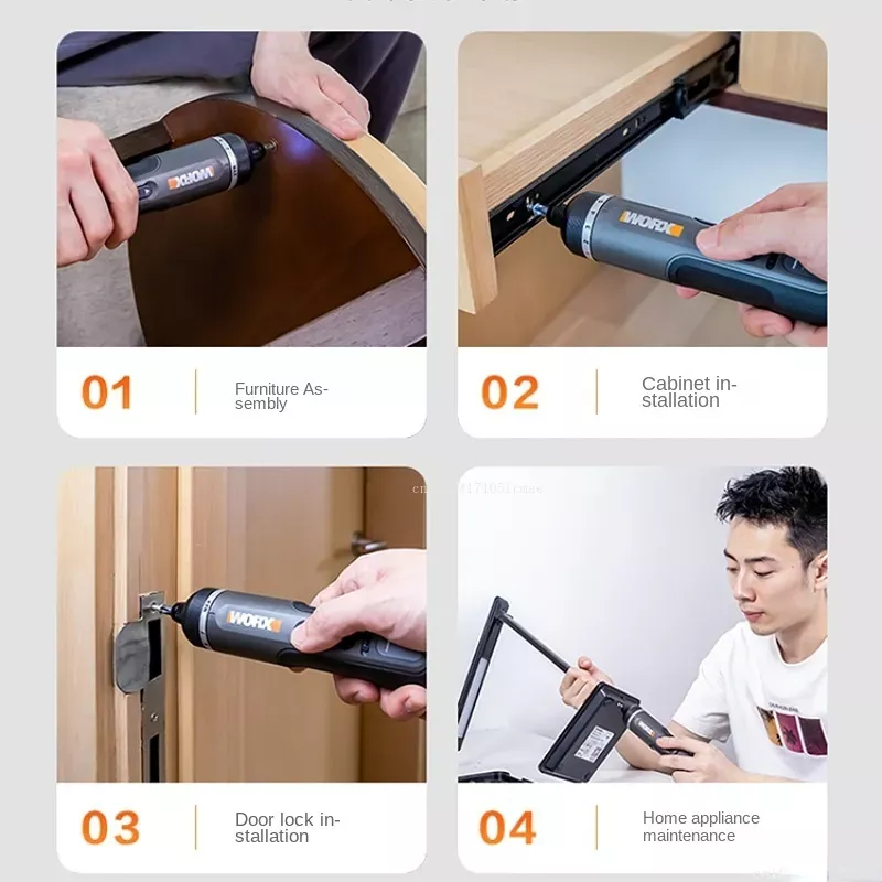 WORX WX242 4V 電動ドライバーセットスマートコー - Xiaomi Power Tools のレビューと価格