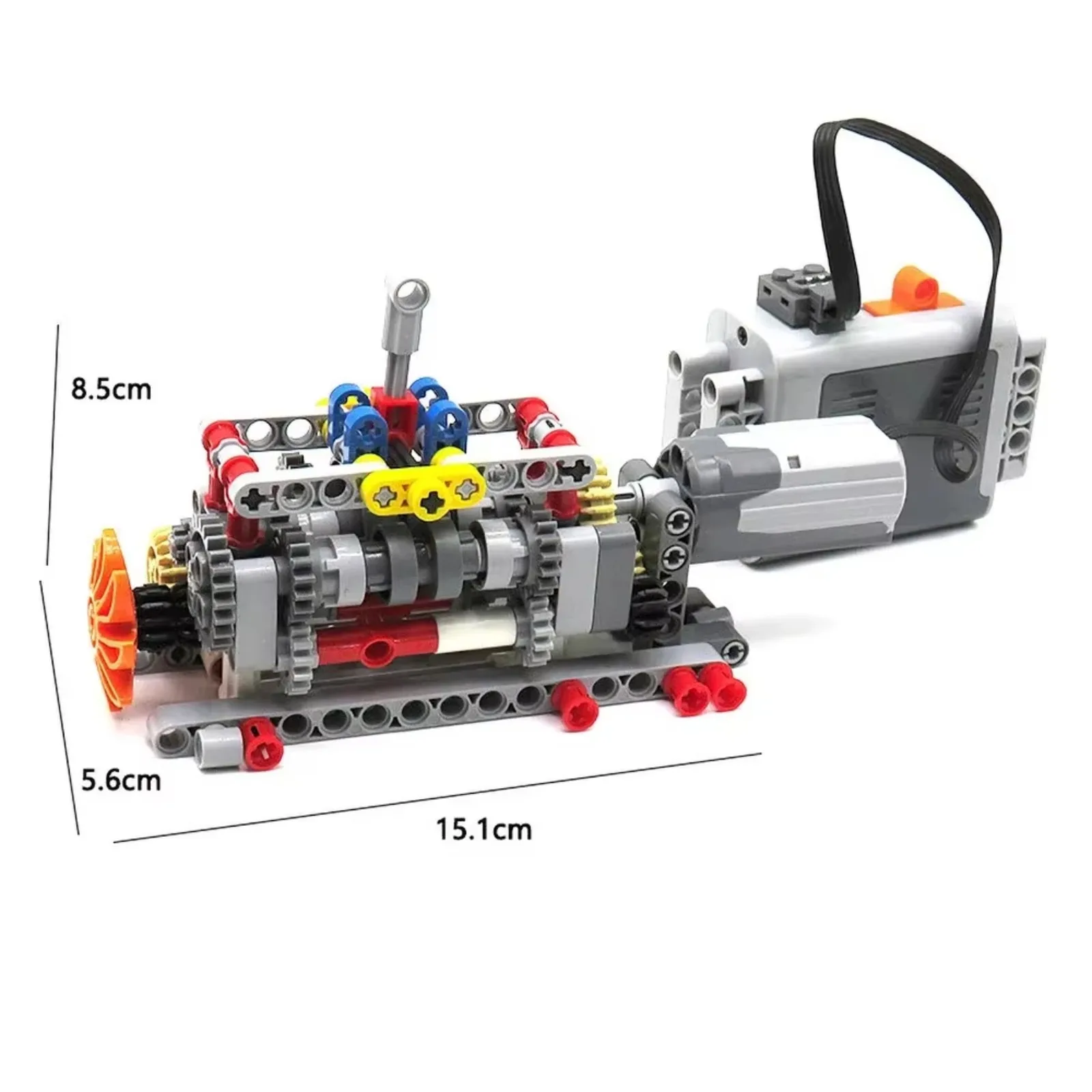 MOC 6 スピード ギアボックス ビルディング ブロック  - Power Tools Lego のレビューと価格